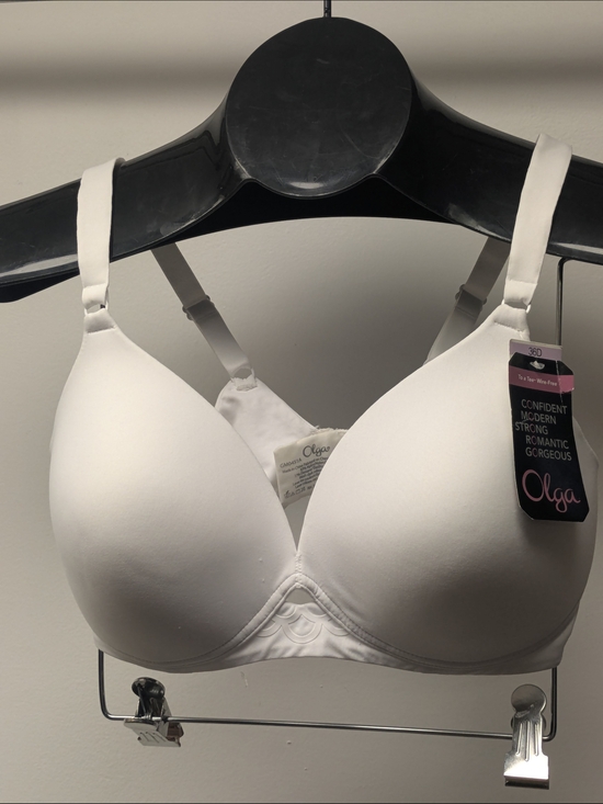 Olga Other - 36D Olga White Smooth T-Shirt Bra Light Padding, Wire free New